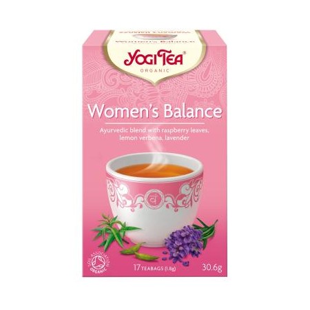 HERBATKA DLA KOBIET - RÓWNOWAGA (WOMEN'S BALANCE) BIO (17 x 1,8 g) 30,6 g - YOGI TEA