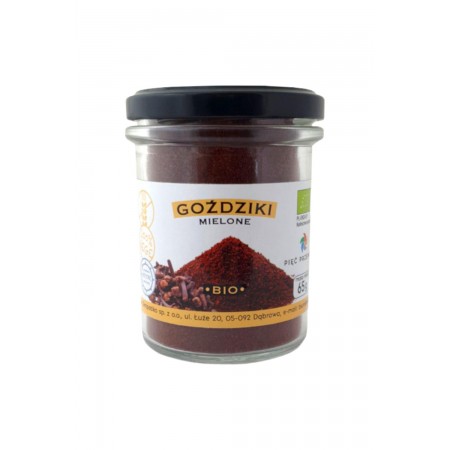 Goździki mielone bezglutenowe BIO 65 g - Pięć Przemian