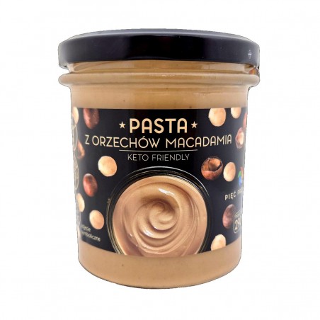 Pasta z orzechów macadamia 290 g - Pięć Przemian