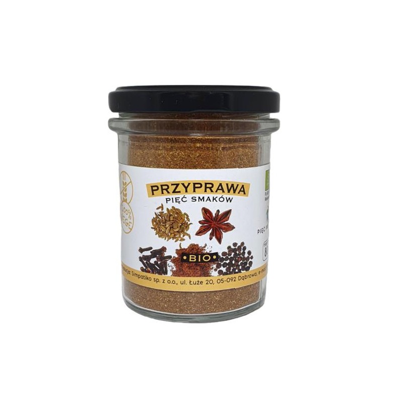 Przyprawa pięć smaków BIO 80 g - Pięć Przemian