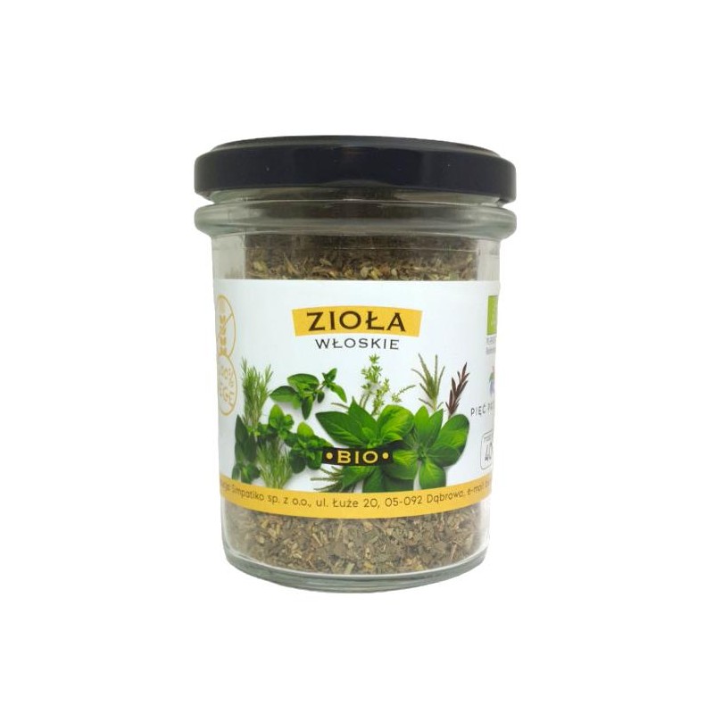 Zioła włoskie BIO 40 g - Pięć Przemian