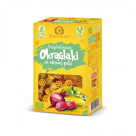 Makaron bezglutenowy okrąglaki BIO 250 g - Bartolini