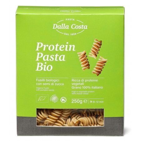 MAKARON PROTEINOWY (SEMOLINOWY Z DYNIĄ) BIO 250 g - DALLA COSTA