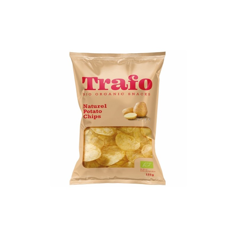 CHIPSY ZIEMNIACZANE NATURALNE SOLONE BIO 125 g - TRAFO
