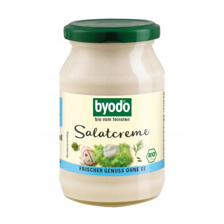 KREM SAŁATKOWY WEGETARIAŃSKI BEZGLUTENOWY BIO 250 ml - BYODO