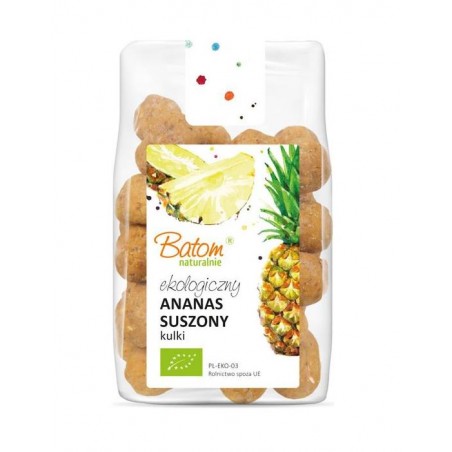 ANANAS SUSZONY KULKI BIO 100 g - BATOM