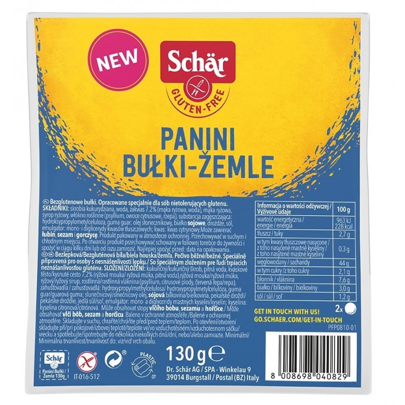 Bułki BEZGL. 130 g