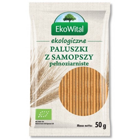 Paluszki z samopszy pełnoziarniste BIO 50 g