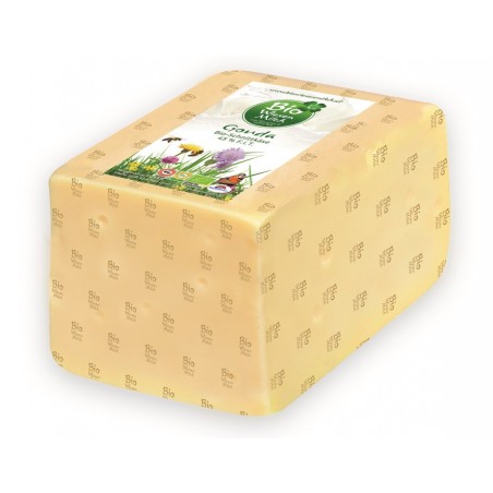 Ser Gouda z mleka siennego 45% w bloku BIO kg