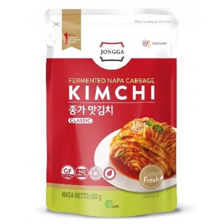 Kimchi classic JONGGA 520g ( DOYPACK)