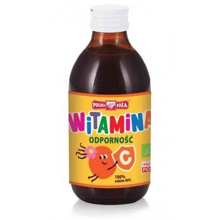 Sok z owoców róży i jabłek  ODPORNOŚĆ BIO 250 ml