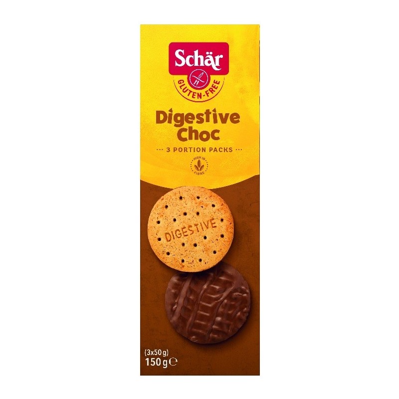 Digestive choc- ciastka w czekoladzie BEZGL. 150 g
