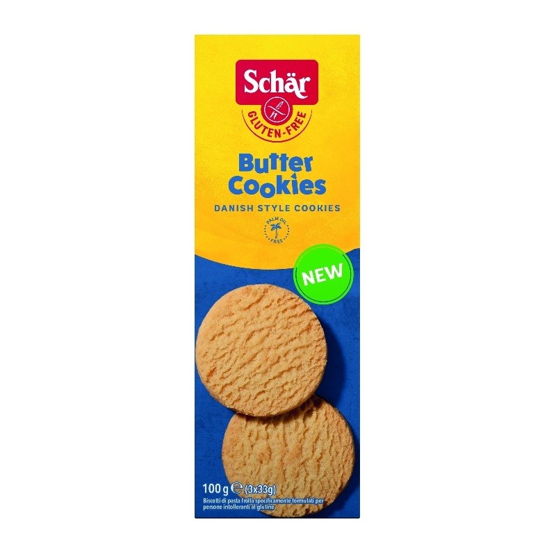 Butter cookies- ciastka maślane BEZGL. 100 g