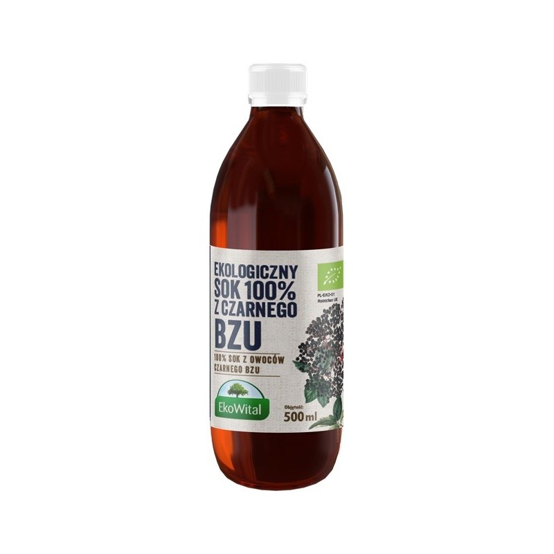 Sok z czarnego bzu BIO 500ml