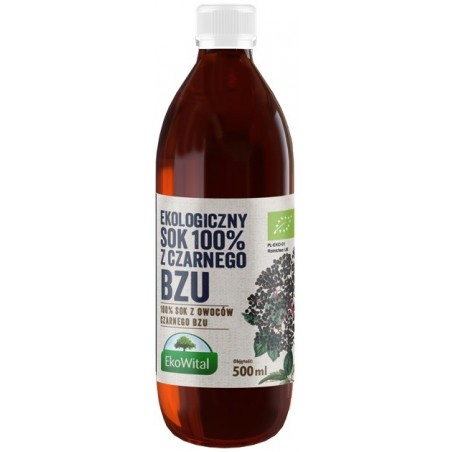 Sok z czarnego bzu BIO 500ml