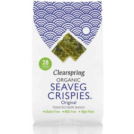 Chipsy z alg morskich nauralne Seaveg BEZGL. BIO 4 g