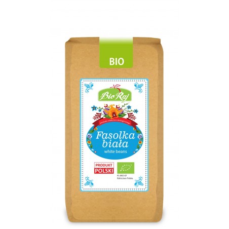 FASOLKA BIAŁA BIO 500 g - BIO RAJ