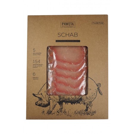 SCHAB WIEPRZOWY DOJRZEWAJĄCY PLASTRY 50 g - PAWĘTA