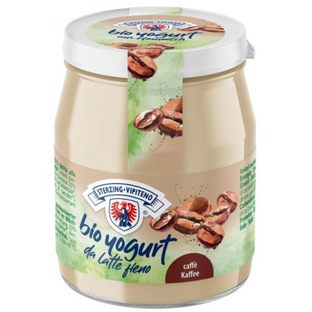 JOGURT KAWOWY Z MLEKA SIENNEGO BIO 150 g (SŁOIK) - STERZING-VIPITENO
