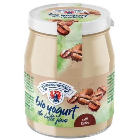 JOGURT KAWOWY Z MLEKA SIENNEGO BIO 150 g (SŁOIK) - STERZING-VIPITENO