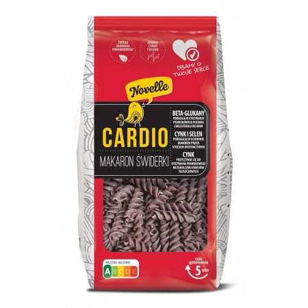 MAKARON CARDIO ŚWIDERKI 250 g - NOVELLE