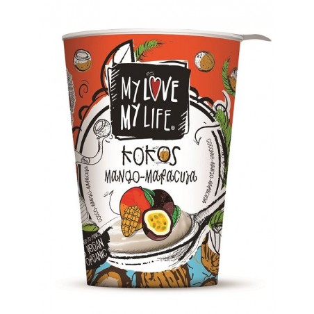 DESER KOKOSOWY MANGO - MARAKUJA BEZGLUTENOWY BIO 180 g - MY LOVE MY LIFE