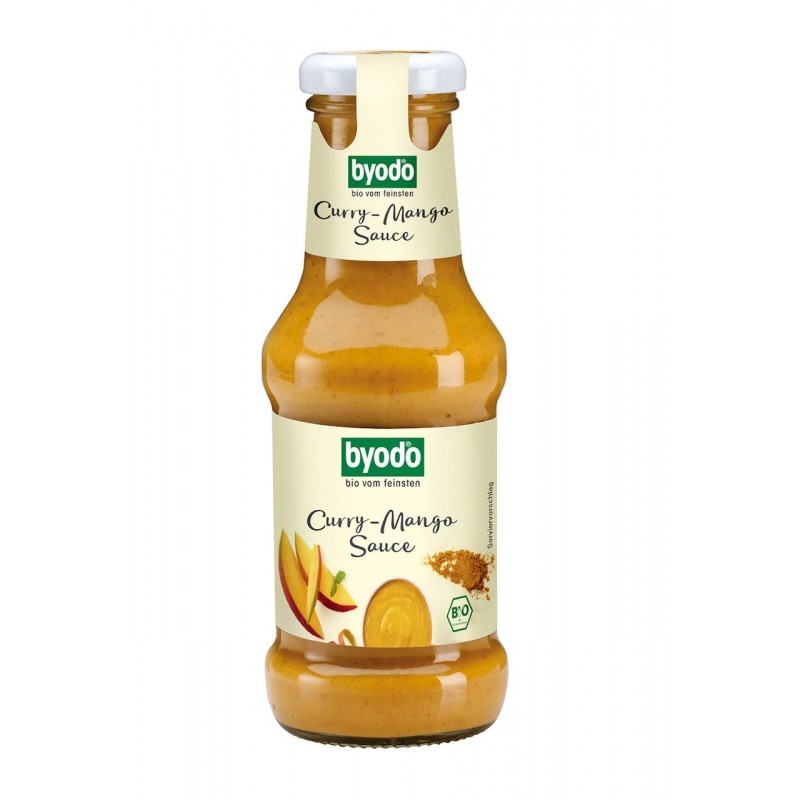 SOS MANGO - CURRY BEZGLUTENOWY BIO 250 ml - BYODO