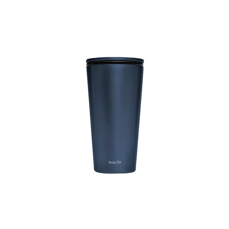 KUBEK SLIDE ZE STALI NIERDZEWNEJ GRANAT 420 ml - CHIC-MIC