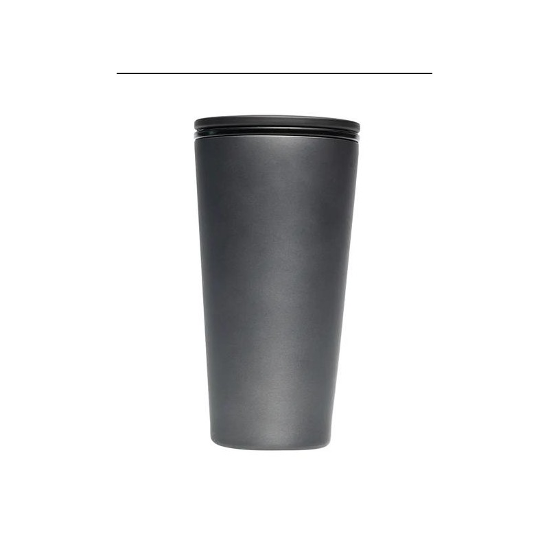 KUBEK SLIDE ZE STALI NIERDZEWNEJ ANTRACYT 420 ml - CHIC-MIC