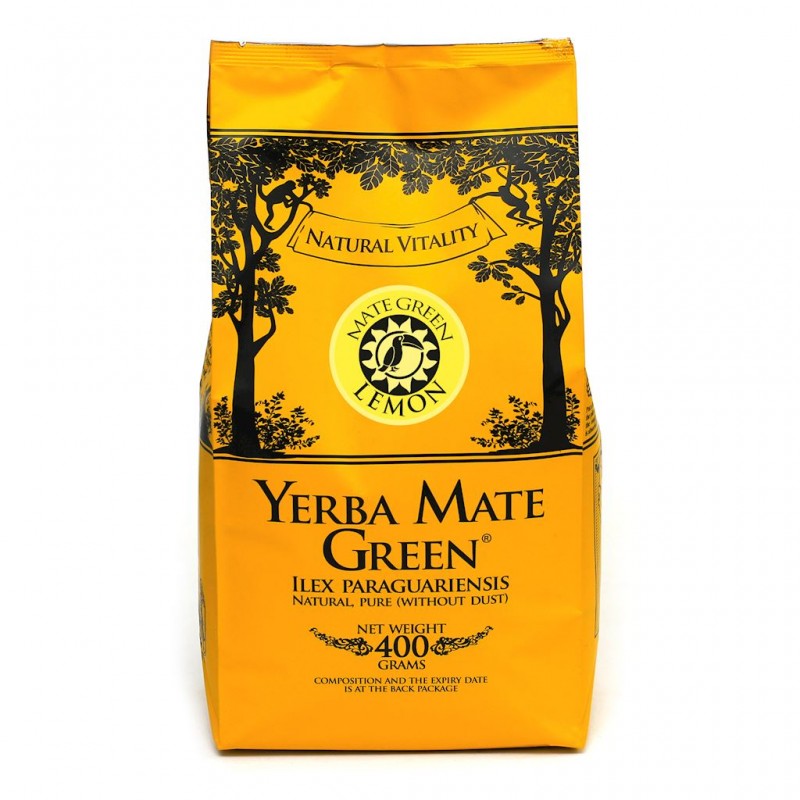 YERBA MATE GREEN LEMON 400 g - MATE GREEN