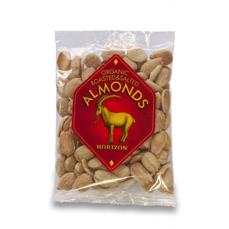 MIGDAŁY PRAŻONE I SOLONE BIO 100 g - HORIZON