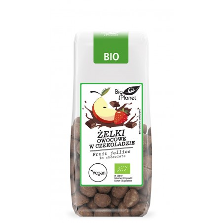 ŻELKI OWOCOWE W CZEKOLADZIE BIO 100 g - BIO PLANET