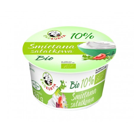 ŚMIETANA 10 % SAŁATKOWA BIO 180 g - EKO ŁUKTA