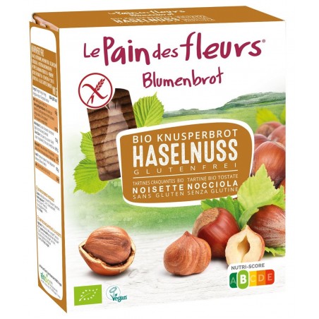 PIECZYWO CHRUPKIE ORZECHOWE BEZGLUTENOWE BIO 150 g - LE PAIN DES FLEURS