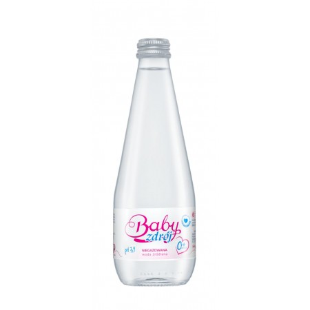 WODA ŹRÓDLANA NIEGAZOWANA 330 ml (SZKŁO) - AQUA EAST (BABY ZDRÓJ)