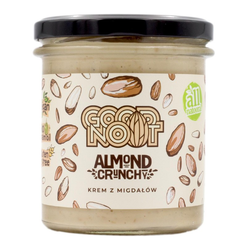 KREM Z MIGDAŁÓW CRUNCHY 300 g - GOOD NOOT