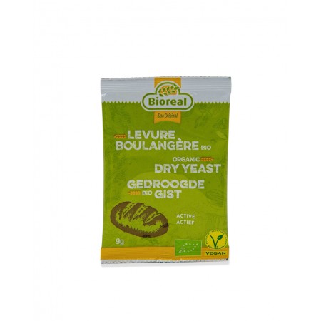 DROŻDŻE AKTYWNE SUSZONE BIO 9 g - BIOREAL