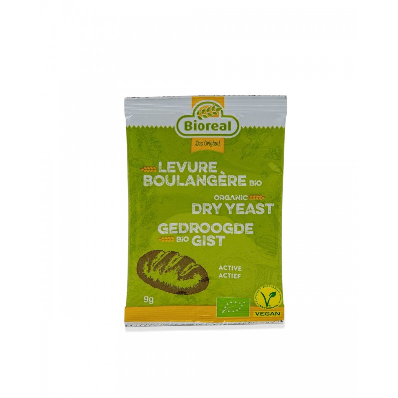 DROŻDŻE AKTYWNE SUSZONE BIO 9 g - BIOREAL