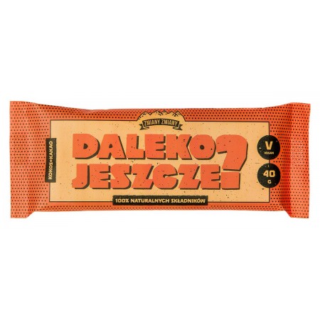 BATON BAKALIOWY Z KOKOSEM I KAKAO "DALEKO JESZCZE" BEZGLUTENOWY 40 g - ZMIANY ZMIANY