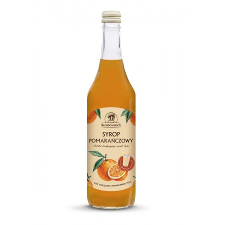 SYROP POMARAŃCZOWY 500 ml - REMBOWSCY