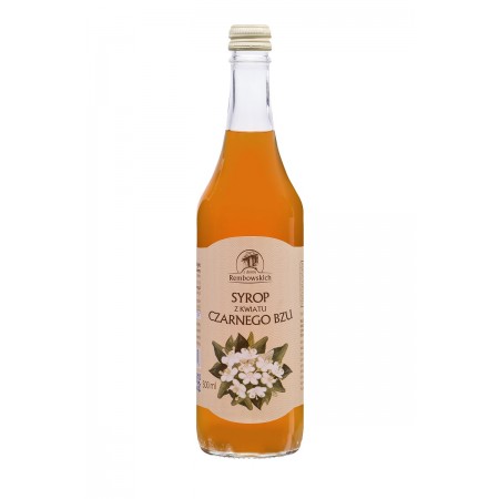 SYROP Z KWIATU CZARNEGO BZU 500 ml - REMBOWSCY