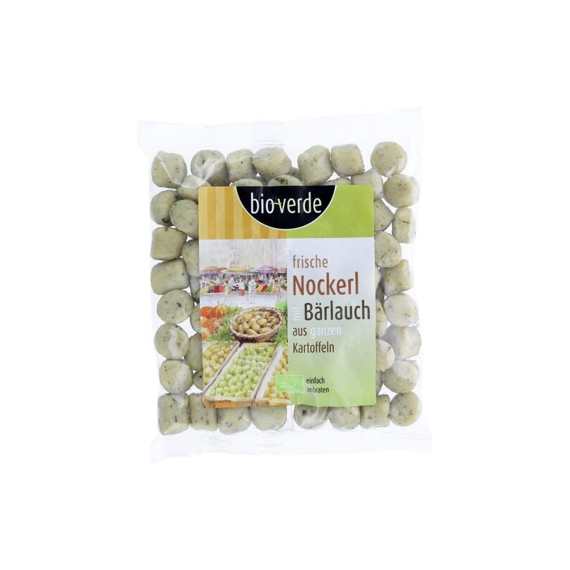 KOPYTKA ŚWIEŻE Z CZOSNKIEM NIEDŹWIEDZIM BIO 400 g - BIO VERDE