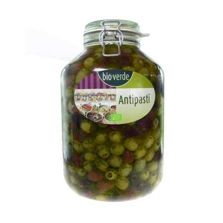 OLIWKI MIX BEZ PESTEK BIO 4,55 kg (SŁOIK) - BIO VERDE