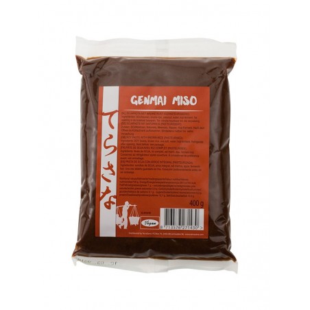 MISO GENMAI (PASTA Z SOI I RYŻU BRĄZOWEGO) 400 g - TERRASANA