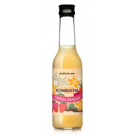 KOMBUCHA VANILLA DAIQUIRI BIO 270 ml - DELIKATNA (ZAKWASOWNIA)