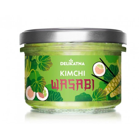 KIMCHI WASABI 200 g - DELIKATNA (ZAKWASOWNIA)