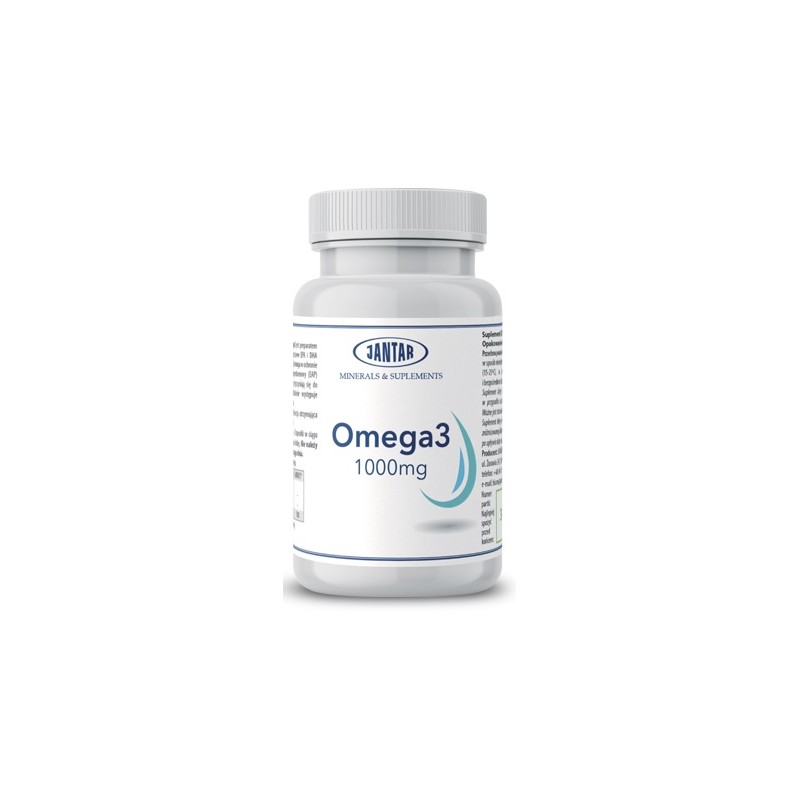 OMEGA-3 (1000 mg) 90 KAPSUŁEK - JANTAR