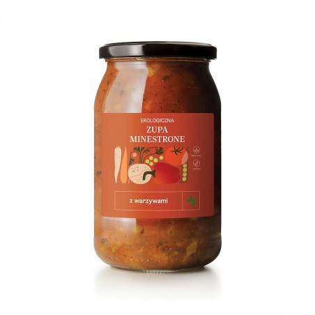 ZUPA WARZYWNA MINESTRONE BIO 900 ml - DELIKATNA (ZAKWASOWNIA)