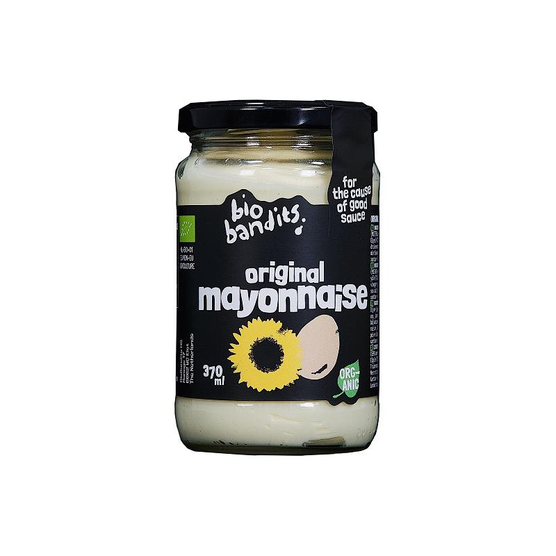 MAJONEZ JAJECZNY BIO 370 ml - BIO BANDITS