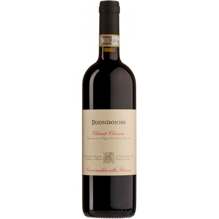 WINO CASAVECCHIA ALLA PIAZZA CHIANTI CLASSICO CZERWONE WYTRAWNE BIO 0,75 L (WŁOCHY)